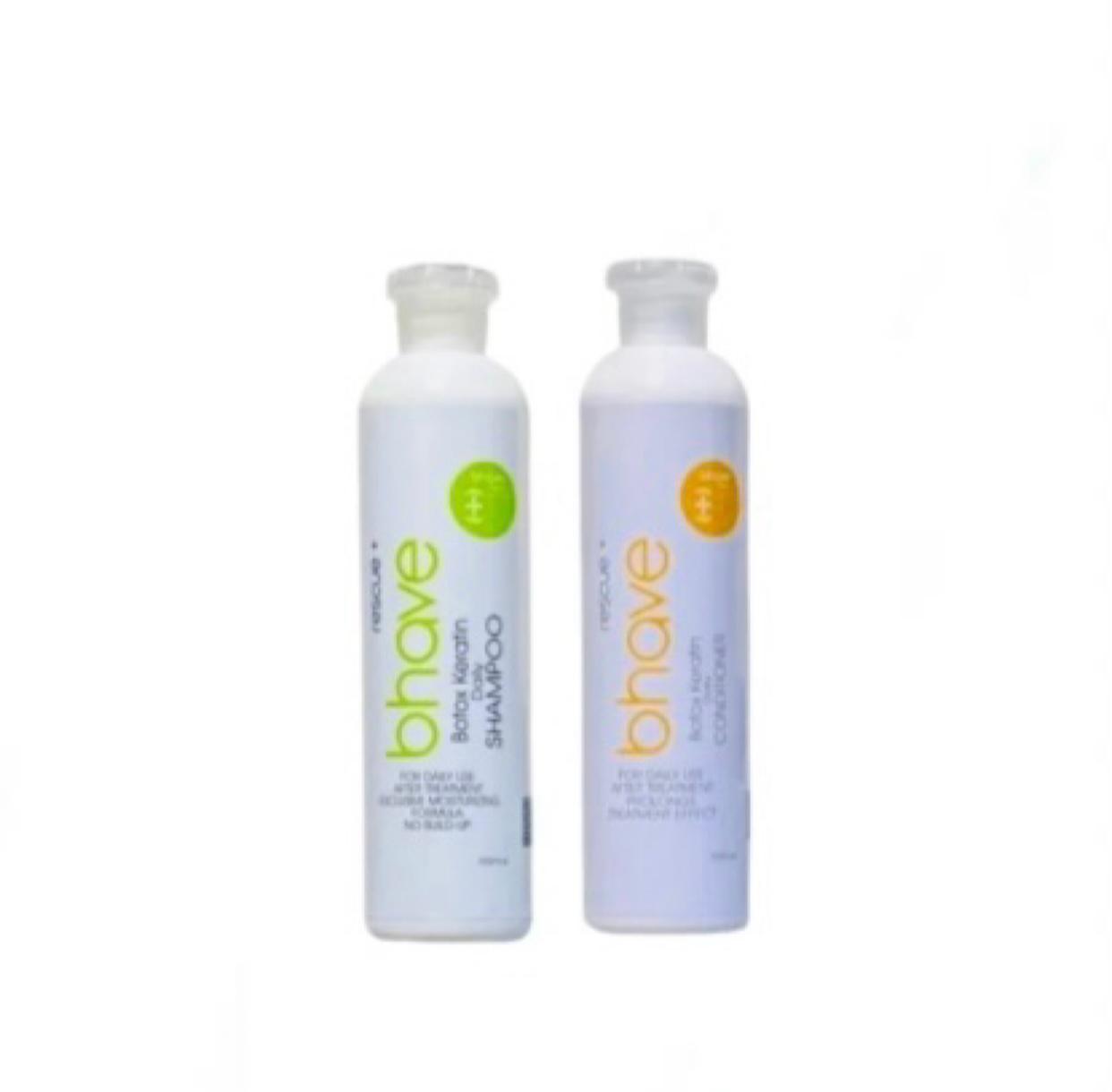 Bhave Botox Brazilian Keratin Shampoo & Conditioner