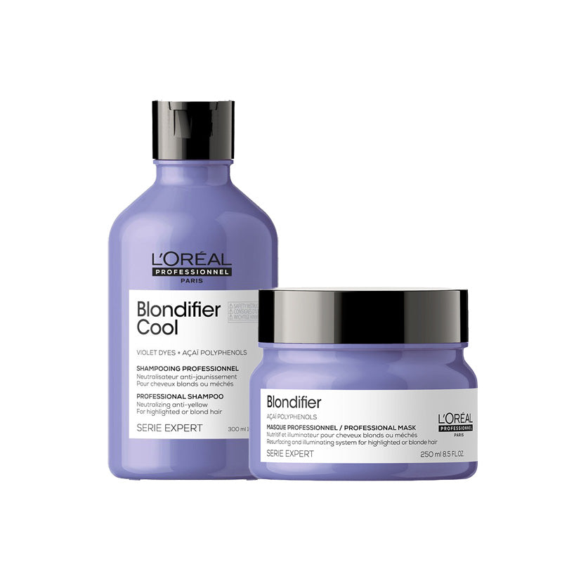 L'Oreal Série Expert Blondifier Shampoo 300ml and Mask 250ml