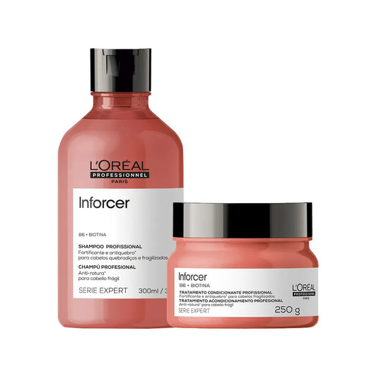 L'Oreal Serie Expert Inforcer Shampoo 300ml and mask 250ml