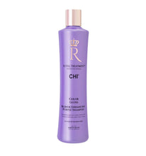 Load image into Gallery viewer, CHI Royal Treatment Color Gloss Blonde Enhancing Purple Shampoo &amp; Conditioner 355ml