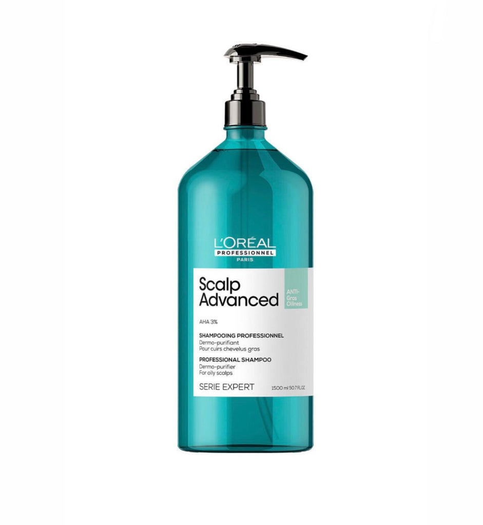 L'Oreal Scalp Advanced Anti-Oiliness Dermo-Purifier Shampoo 1500ml