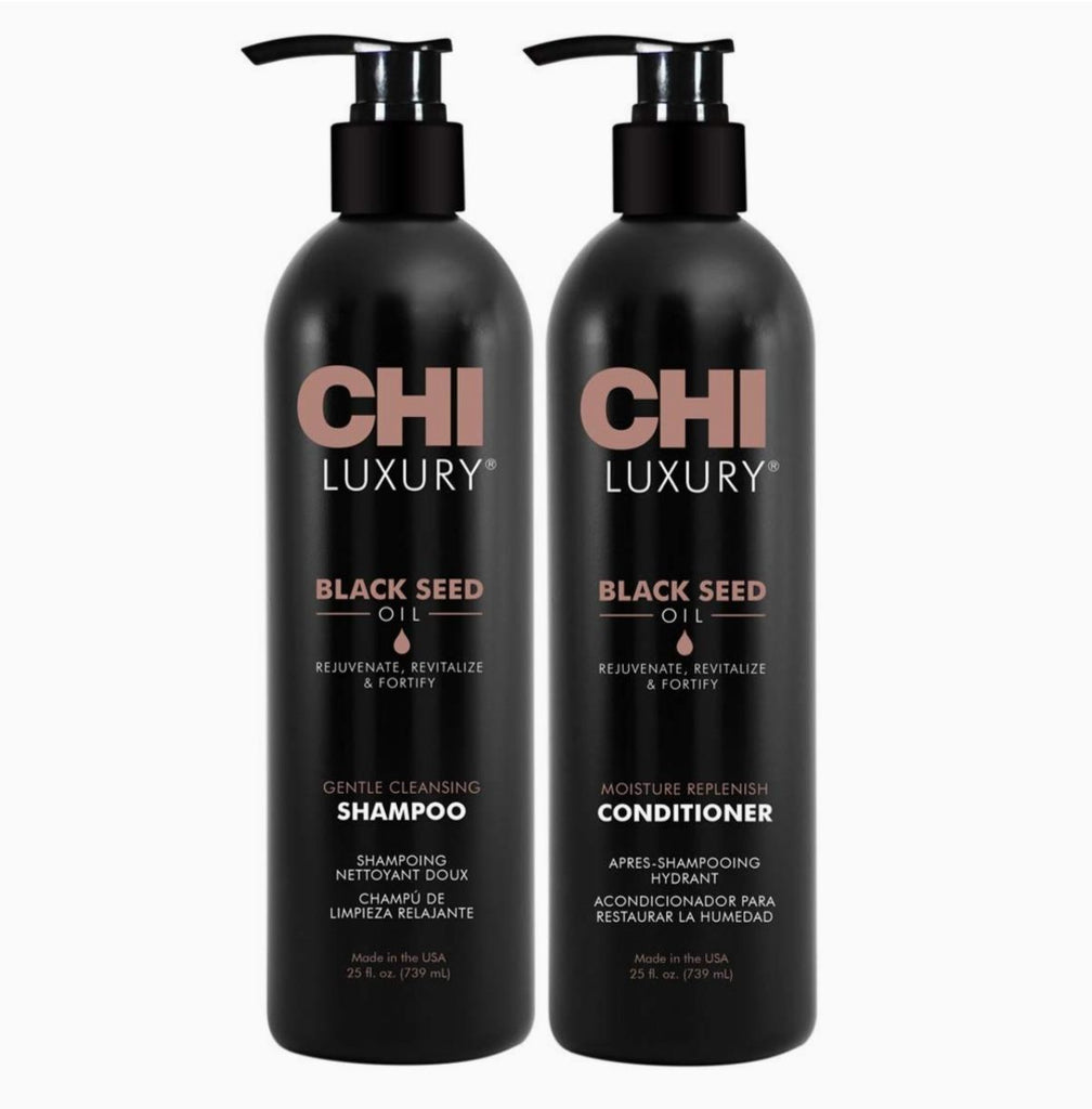 CHI Luxury Black Seed Oil Shampoo & Conditioner Kit 739ml