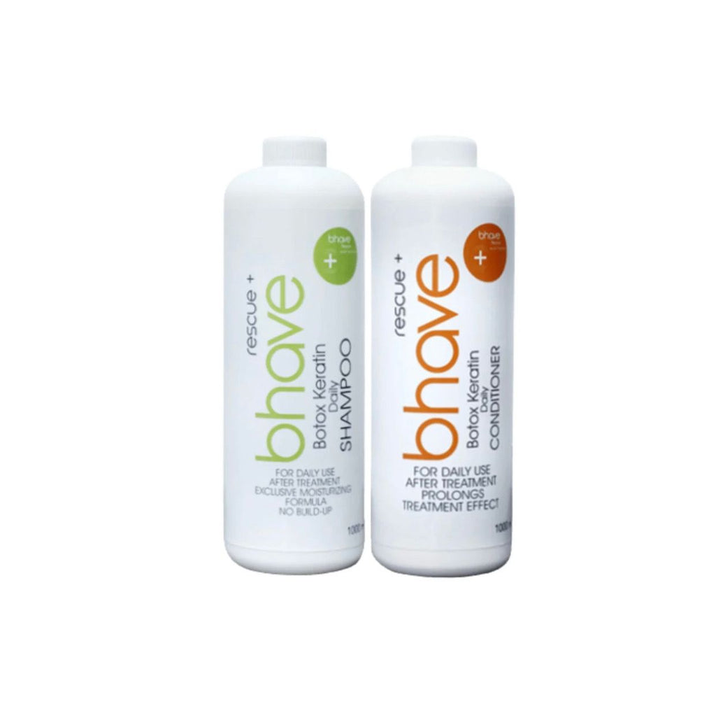 Bhave Botox Brazilian Keratin Shampoo & Conditioner