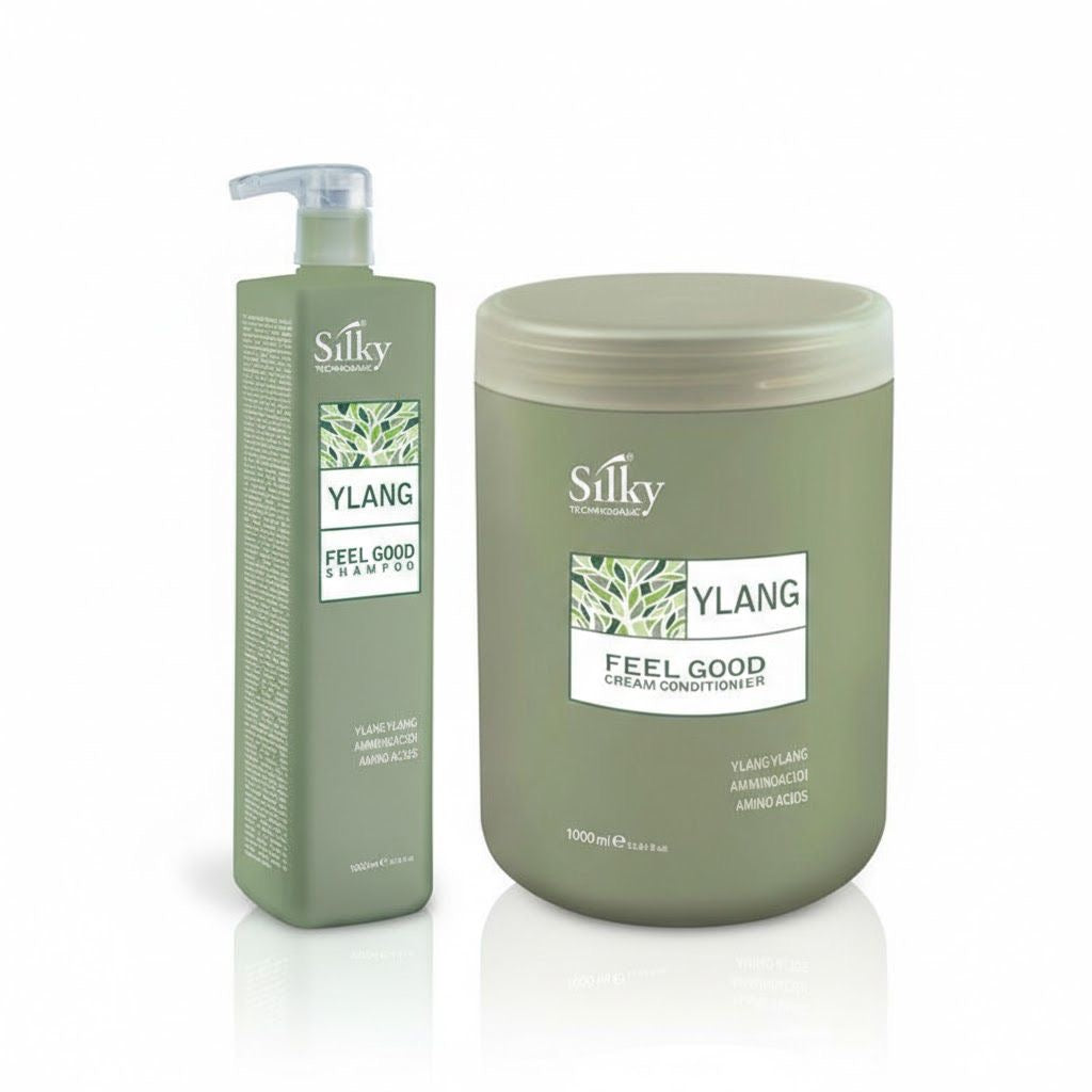 Silky Ylang Feel Good Shampoo and Cream Mask
