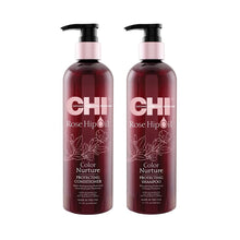 Load image into Gallery viewer, CHI Rose Hip Oil Protecting Shampoo &amp; Conditioner Kit