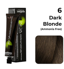 Load image into Gallery viewer, L’Oréal Inoa Ammonia Free Hair Color 60G (6 Dark Blonde)
