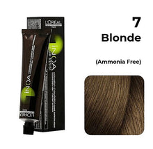 Load image into Gallery viewer, L’Oréal Inoa Ammonia Free Hair Color 60G (7 Blonde)