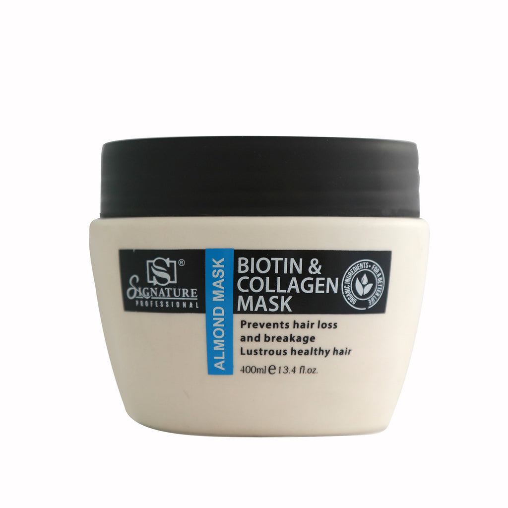 Signature Professional – Almond Hair Mask (Biotin & Collagen) 400ml