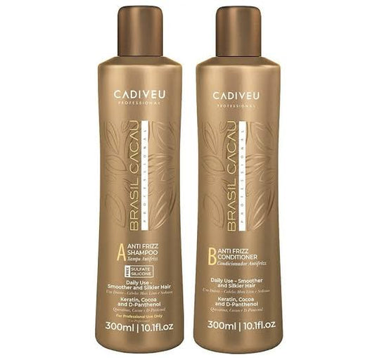 Brasil Cacau Anti Frizz Sulphate Free Shampoo & Conditioner
