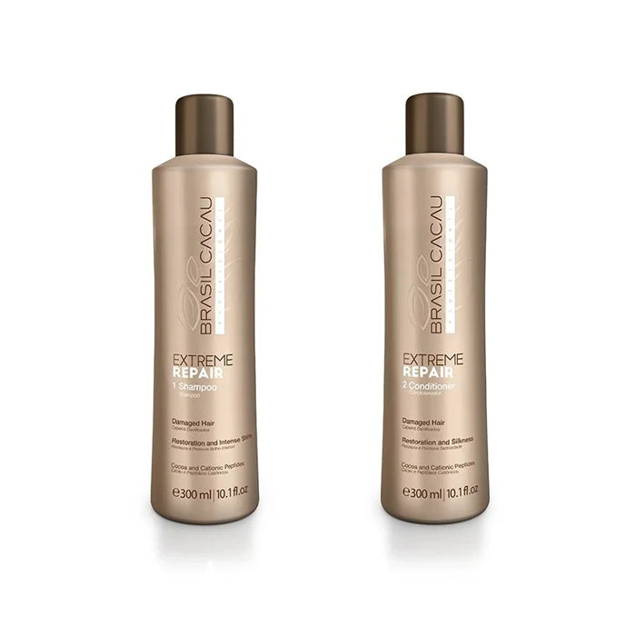 Brasil Cacau Extreme Repair Shampoo & Conditioner