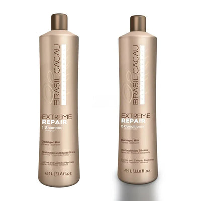 Brasil Cacau Extreme Repair Shampoo & Conditioner