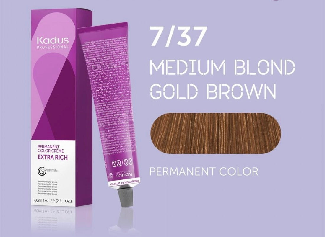 Kadus Professional Permanent Hair Color 60ml