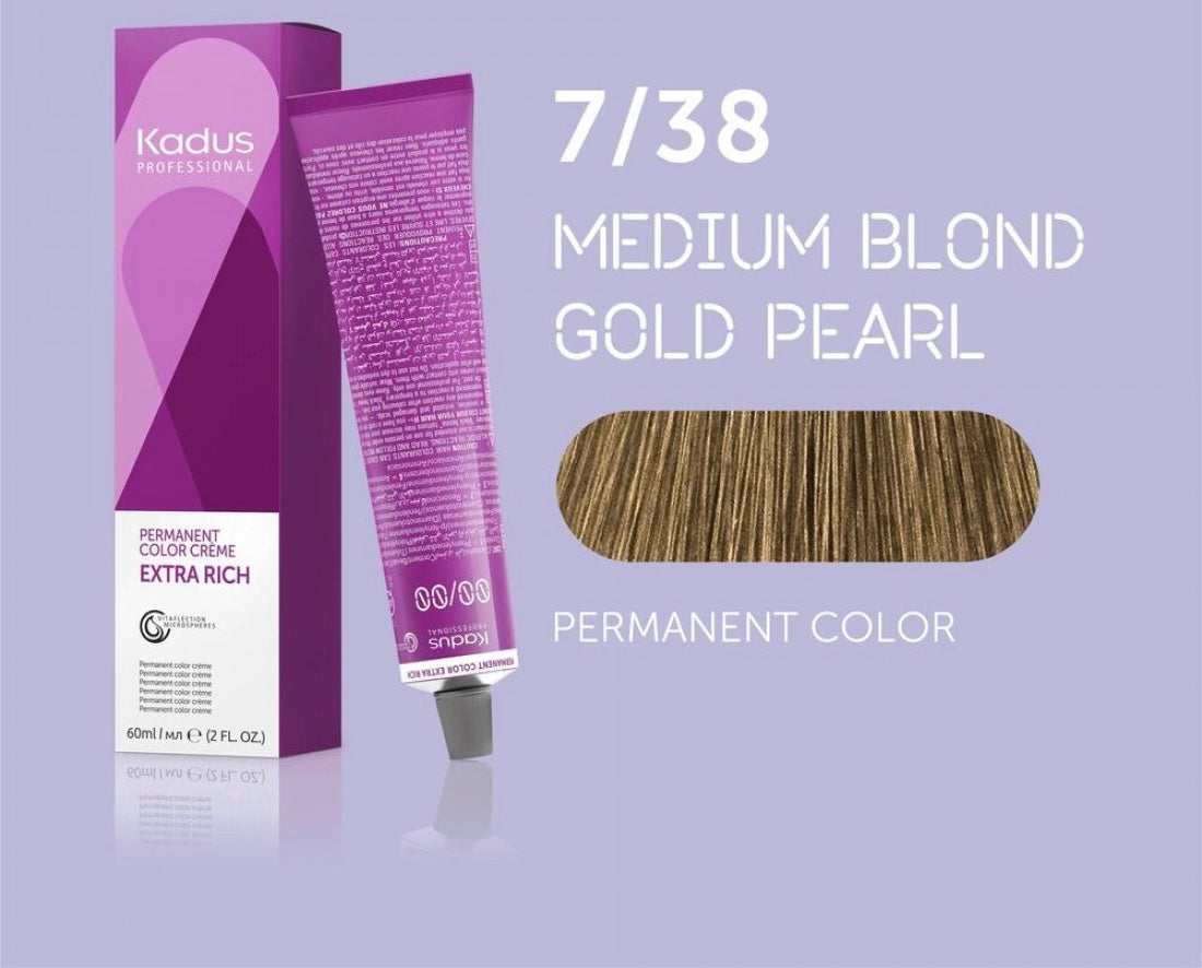 Kadus Professional Permanent Hair Color 60ml