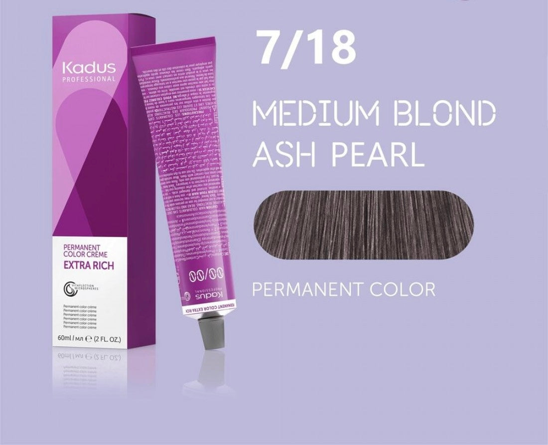 Kadus Professional Permanent Hair Color 60ml