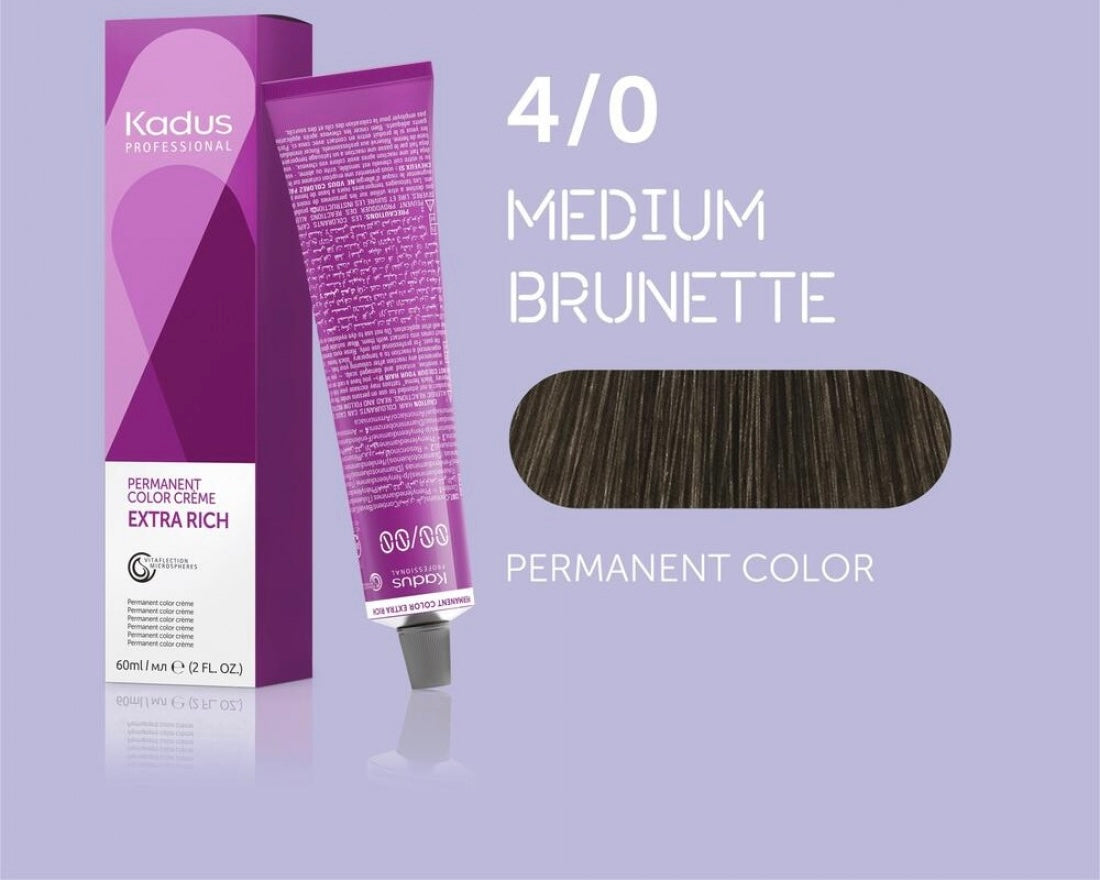 Kadus Professional Permanent Hair Color 60ml