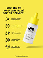 K-Eighteen Mini Molecular Repair Hair Oil 10ml