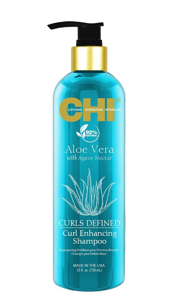 CHI Aloe Vera Curl Enhancing Shampoo