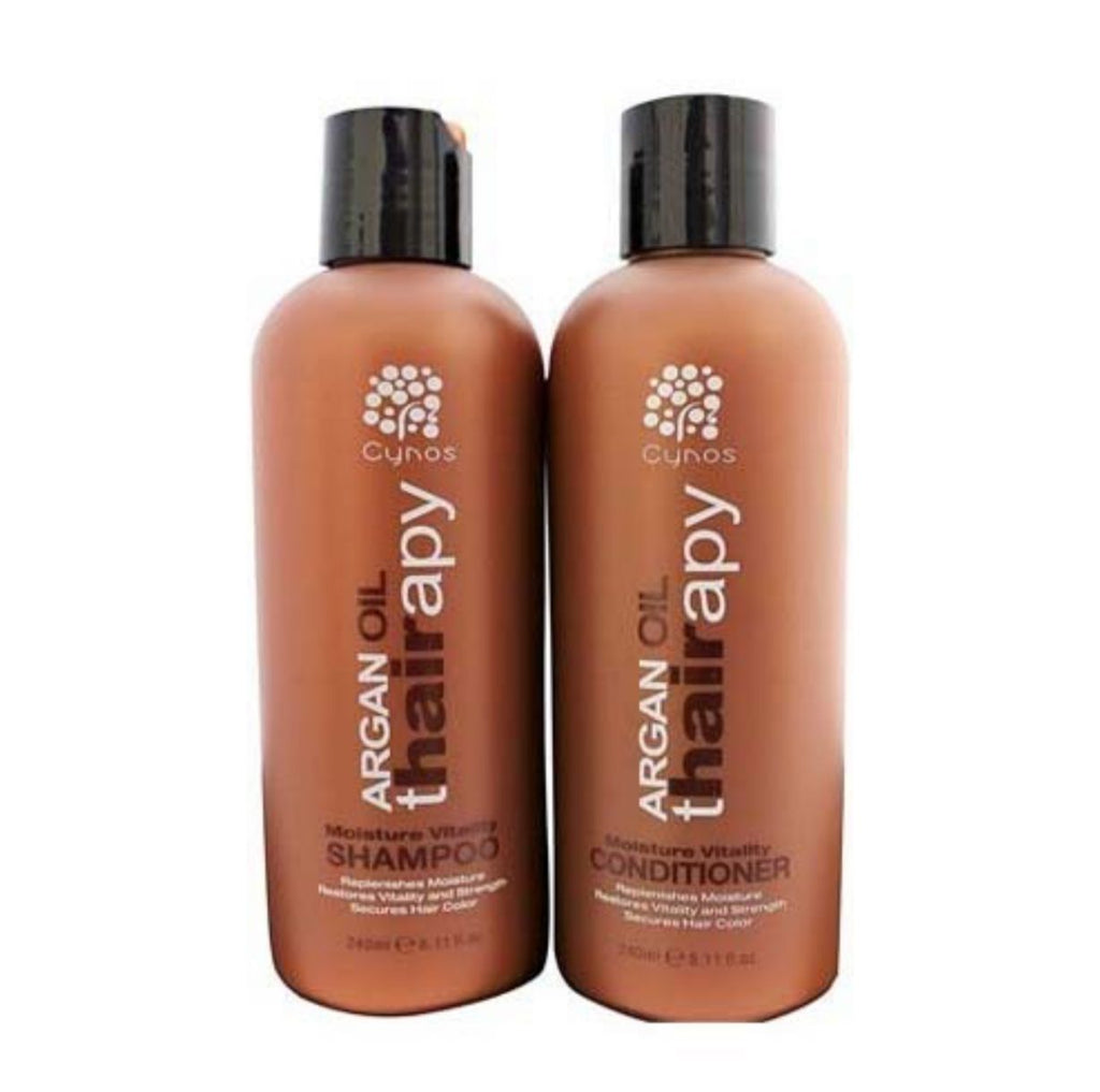 Cynos Argan Oil Therapy Shampoo & Conditioner 240ml Kit