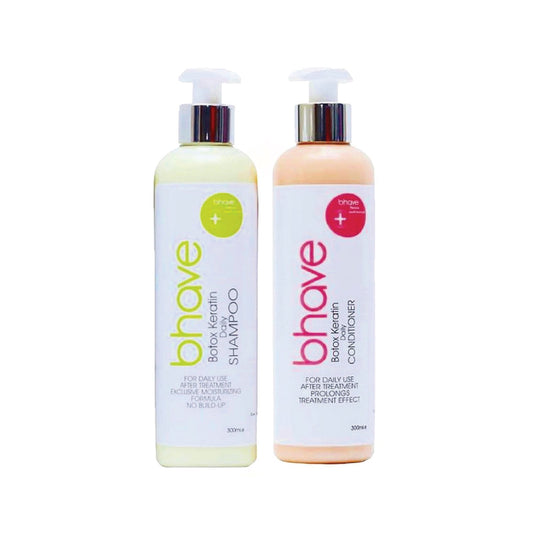 Bhave Botox Brazilian Keratin Shampoo & Conditioner