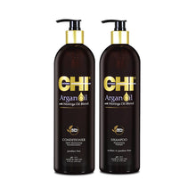 Load image into Gallery viewer, CHI Argan Oil Shampoo &amp; Conditioner Kit 739ml