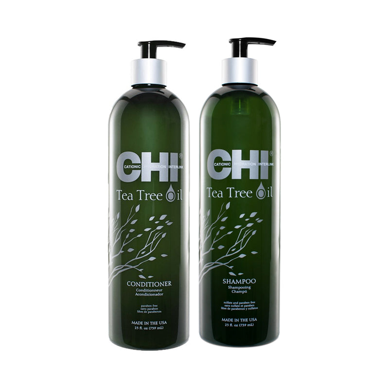 CHI Tea Tree Oil Shampoo & Conditioner Kit 739ml