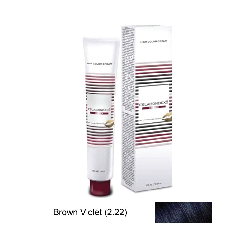 Eslabondexx Hair Color 100ml - Brown Violet (2.22)