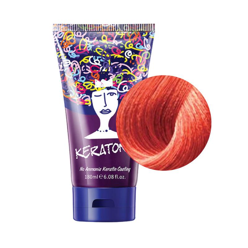 Keratonz Hair Color 180ml - Tangerine