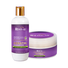 Load image into Gallery viewer, Revit-Is Ultimate Keratin Shampoo 300ml &amp; Ultimate Pro-Keratin Masque 300ml