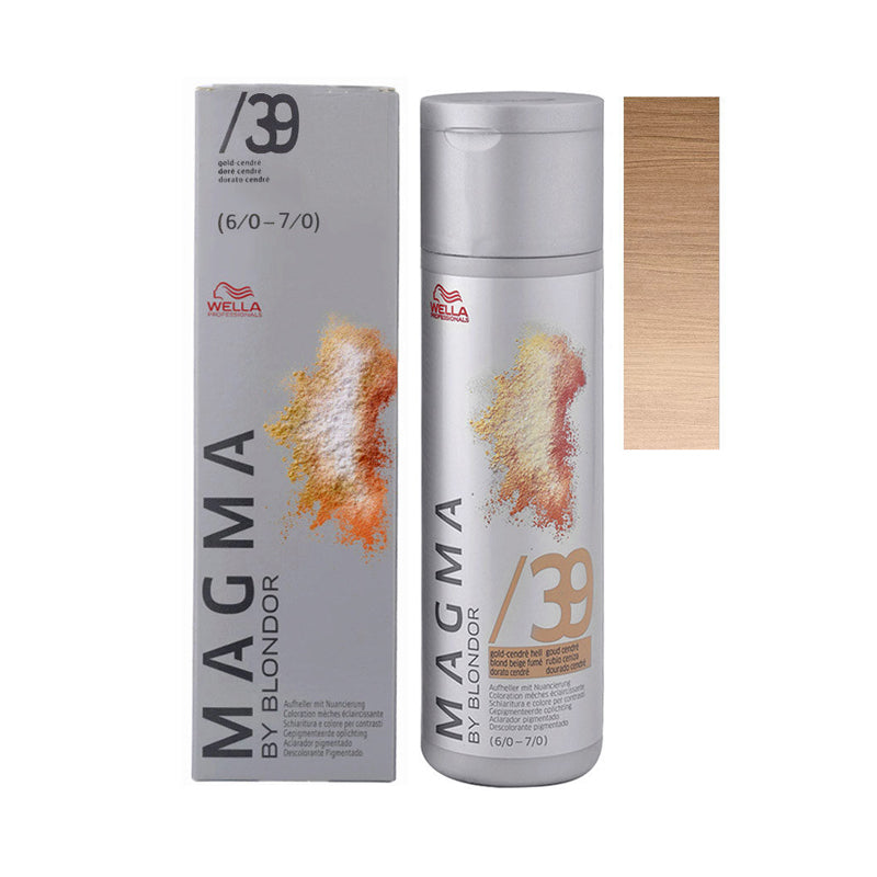 Wella Professional Magma Hair Color 120gm - Gold Cendré /39