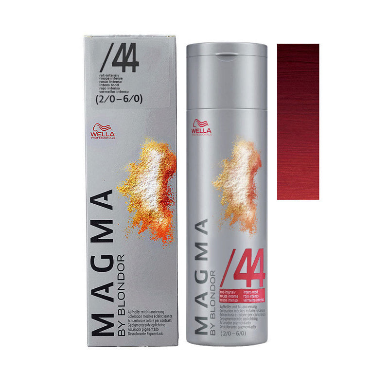 Wella Professional Magma Hair Color 120gm - Intense Red /44